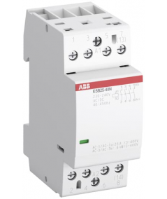 Stycznik ESB25-04N-01, 25A (AC-1/AC-7a), 9A (AC-3), 24V AC/DC, 4NC