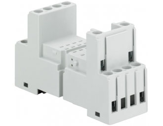 Podstawka CR-M2SS, do przekaźników 2 stykowych CR-M,