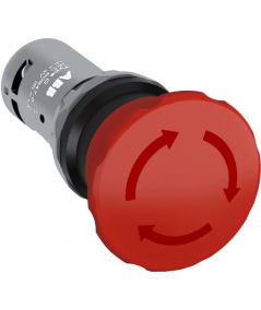 Przycisk bezpieczeństwa 1NC czerwony CE4T-10R-01