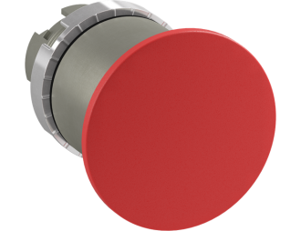 P9MET4RN1, przycisk grzybkowy, czerwony, 40mm,