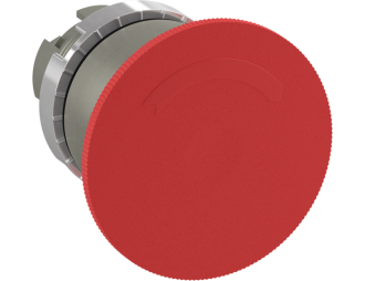 P9MER4RN, przycisk grzybkowy, czerwony, 40mm