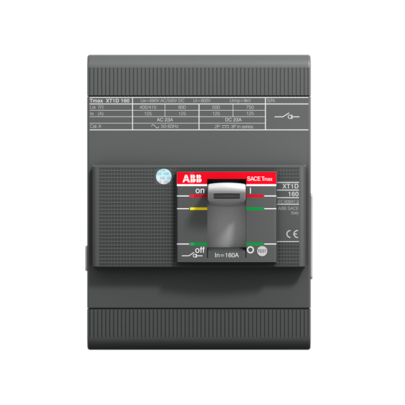 XT1D 160 4p F F rozłącznik kompaktowy