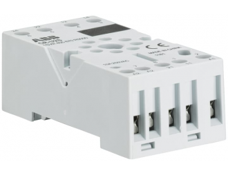 Podstawka CR-U2S do przekaźników CR-U z 2c/o i modułami funkcyjnymi,