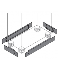 ZN8000 cokół IS/AM (zaślepki) 100x800mm (kpl 2szt)