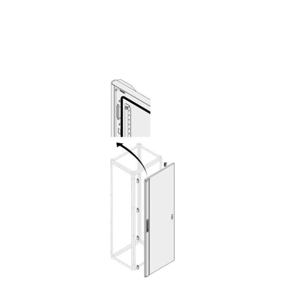 PDLB1836 Drzwi pełne IP65 1800x300mm (WxS)