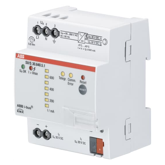 SV/S30,640,5,1^Zasilacz KNX z diag 640mA