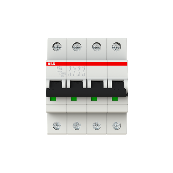 S204-C13 Wyłącznik nadmiarowo-prądowy