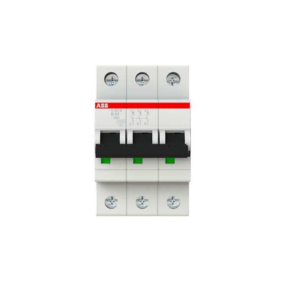 S203M-B63 Wyłącznik nadmiarowo-prądowy