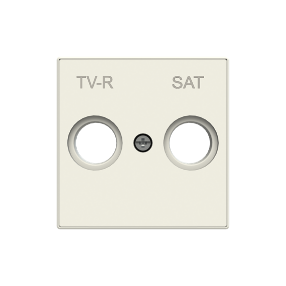 8550,1 BL^POKRYWA GNIAZDA TV-R/SAT