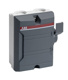 BWS416TPSN rozłącznik bezpieczeństwa w obudowie plastikowej, 4-bieg, 16A (AC23, 7.5kW), IP65, napęd boczny, jasnoszara obudowa