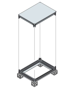 EK6040KN Zestaw góra/dół do IS2 600x400mm