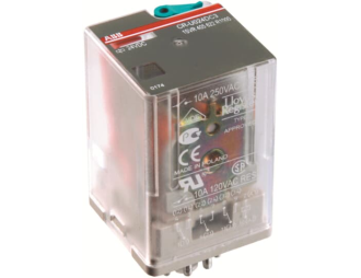 Przekaźnik bez podstawki CR U024DC2L, napięcie zasilania, LED, 24V DC, 2 styki CO, 250V, 10A.,