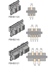 PBHB2145  izolatory do szyn 75mm