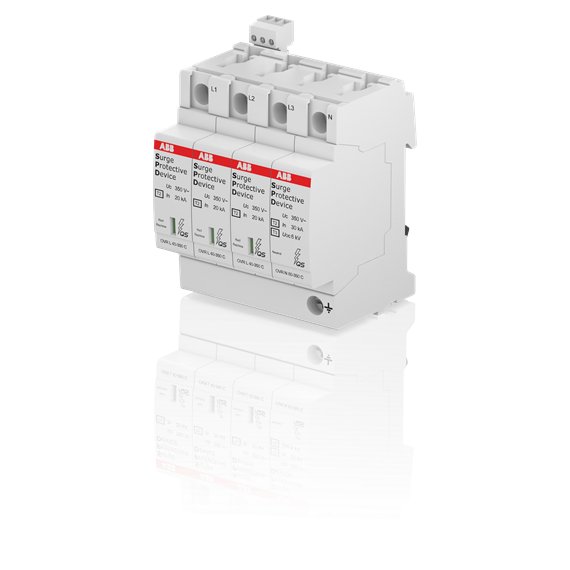 OVR T2 3N 40-350 P TS QS ogranicznik przepięć,  T2 ,  3+1,  350V