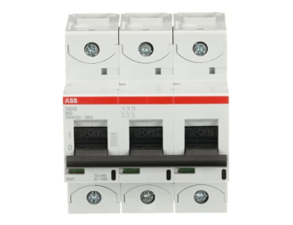 S803S-B63 wyłącznik nadmiarowo-prądowy | 3P | char. B | 63A | 50kA | AC |,
