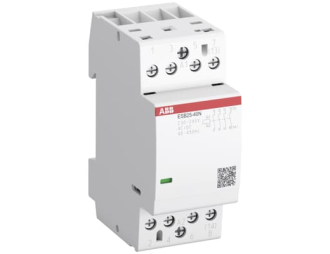 Stycznik ESB25-40N-04, 25A (AC-1/AC-7a), 9A (AC-3), 110V AC/DC, 4NO,