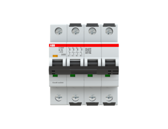 S304P-B25 wyłącznik nadmiarowo-prądowy | 4P | char. B | 25A | 25kA | AC |,