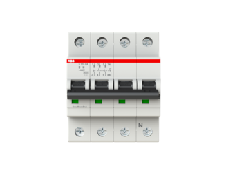 S203-B16NA wyłącznik nadmiarowo-prądowy | 3P+N | char. B | 16A | 6kA | AC |,
