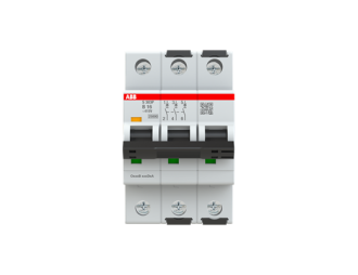 S303P-B16 wyłącznik nadmiarowo-prądowy | 3P | char. B | 16A | 25kA | AC |,