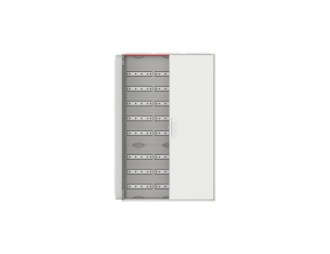 CA38V obudowa biała n/t, 288M, IP44, 125A, II klasa, 1250x800x160mm (WxSxG) | szyny DIN | drzwi pełne | N+PE bezśrubowe,