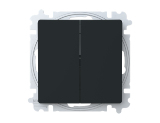 3559T A05345 237W | łącznik świecznikowy | Zoni czarny matowy,