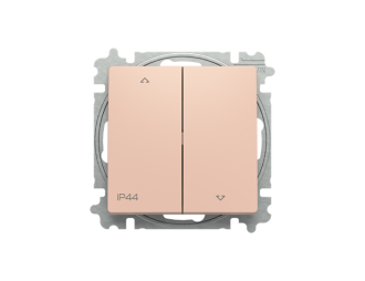 łącznik roletowy podwójny IP44 Zoni pudrowy beżowy 3559T-A88940 242 2CHT598894A6242,