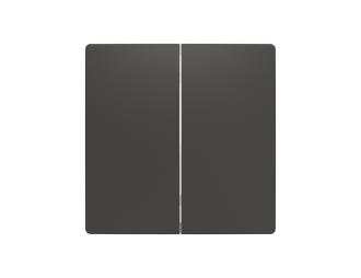 smart switch 2-klawiszowy Zoni czarny matowy 6221T-A01010 237 2CHT621010A4237,