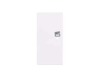 klawisz podwójny lewy światło 1/2 ABB-free@home Zoni biały 6620T-A02103 500 2CHT622103A4500,