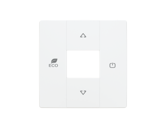 pokrywa termostatu ABB-free@home Zoni biały matowy 6220T-A03000 240 2CHT623000A4240,