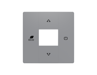 pokrywa termostatu ABB-free@home Zoni szary 6220T-A03000 241 2CHT623000A4241,