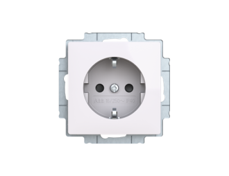 gniazdo SCHUKO bez przesłon Zoni biały 6620T-A08337 500 2CHT208337A4500,